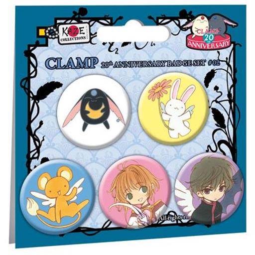 CLAMP SET DE CHAPAS 20 ANIVERSARIO SET B CLAMP SET DE CHAPAS 20 ANIVERSARIO SET B