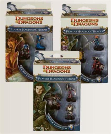 D&D MINIATURES: PLAYERS HANDBOOK HEROES SERIE 2 - DIVINE HEROES 2