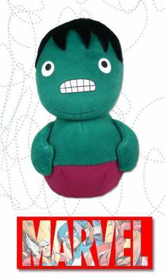 MARVEL PELUCHE BOLO HULK 20CM MARVEL PELUCHE BOLO HULK 20CM