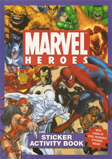LIBRO DE PEGATINAS - MARVEL HEROES LIBRO DE PEGATINAS - MARVEL HEROES