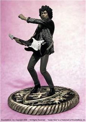 JIMI HENDRIX BN ESTATUA RESINA 22 CM