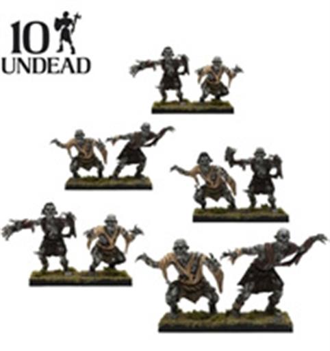 KINGS OF WAR: UNDEAD GHOUL TROOP (10) KINGS OF WAR: UNDEAD GHOUL TROOP (10)