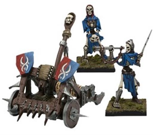 KINGS OF WAR: UNDEAD OMENS OF DEATH DETACHMENT (20 + CATAPULT)