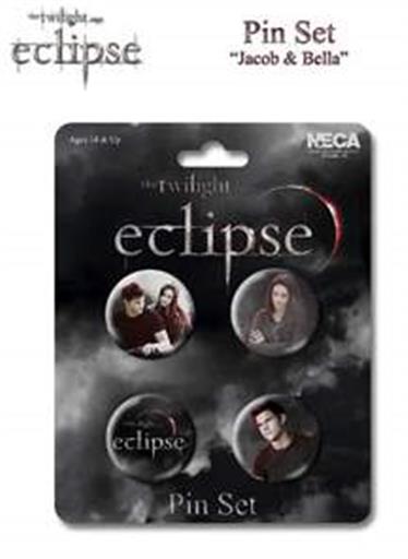 ECLIPSE SET DE 4 PINS JACOB & BELLA ECLIPSE SET DE 4 PINS JACOB & BELLA
