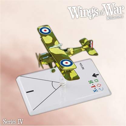 WINGS OF WAR MINIATURES SERIE 4 - RAF SE5A (DALLAS)