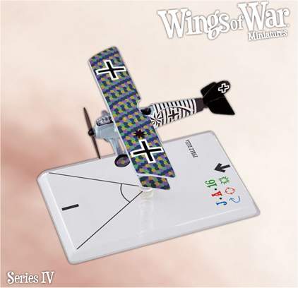 WINGS OF WAR MINIATURES SERIE 4 - PFALZ DIIIA (HOLTZEM)
