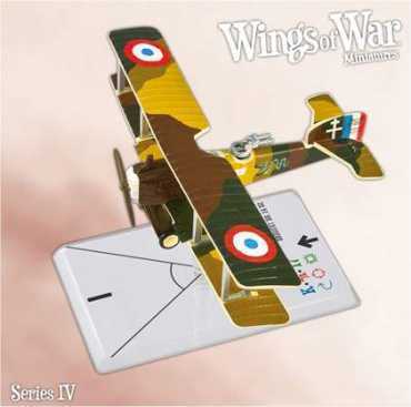 WINGS OF WAR MINIATURES SERIE 4 - BREGUET BR 14 B2 (DE GREFFIER & MARSEILL