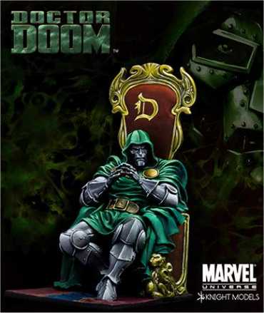 KNIGHT MODELS: DOCTOR DOOM 70MM ED LIMITADA DELUXE