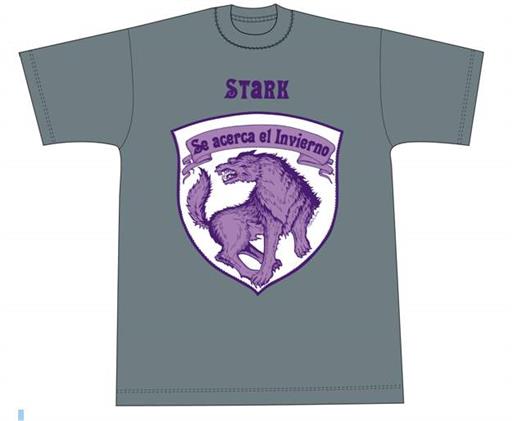 CANCION DE HIELO Y FUEGO CAMISETA STARK L CANCION DE HIELO Y FUEGO CAMISETA STARK L
