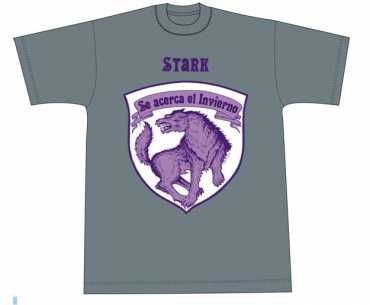 CANCION DE HIELO Y FUEGO CAMISETA STARK XXL CANCION DE HIELO Y FUEGO CAMISETA STARK XXL