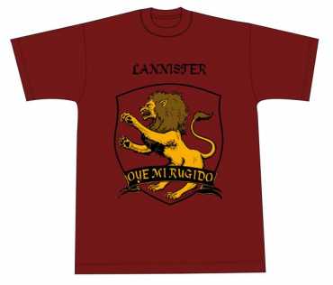CANCION DE HIELO Y FUEGO CAMISETA LANNISTER XL CANCION DE HIELO Y FUEGO CAMISETA LANNISTER XL