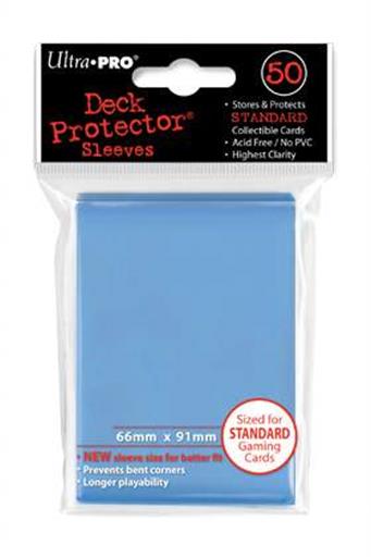 DECK PROTECTOR ULTRA PRO LIGHT BLUE (AZUL CLARO) (50) NUEVO TAMAÑO - 66x91 DECK PROTECTOR ULTRA PRO LIGHT BLUE (AZUL CLARO) (50) NUEVO TAMAÑO - 66x91