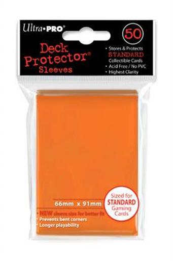DECK PROTECTOR ULTRA PRO ORANGE (NARANJA) (50) NUEVO TAMAÑO - 66x91 DECK PROTECTOR ULTRA PRO ORANGE (NARANJA) (50) NUEVO TAMAÑO - 66x91