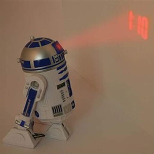 STAR WARS RELOJ PROYECTOR R2D2 STAR WARS RELOJ PROYECTOR R2D2