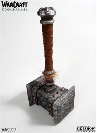 WORLD OF WARCRAFT REPLICA LARP ESC 11 DOOMHAMMER 56CM