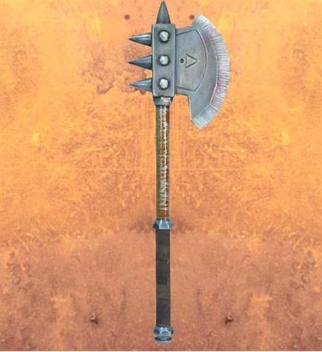 AGE OF CONAN REPLICA LARP ESC 11 HACHA DE GUERRA DE VANAHEIM (LATEX) 99CM
