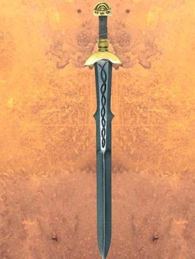 AGE OF CONAN REPLICA LARP ESC 11 ESPADA REAL DE CIMMERIA (LATEX) 88CM