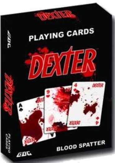 DEXTER BARAJA POKER MANCHAS DE SANGRE