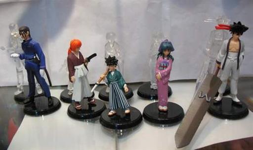 RUROUNI KENSHIN SET 2 FIG 10CM (5 MODELOS: VERSION PINTADA Y TRANSPARENTE) RUROUNI KENSHIN SET 2 FIG 10CM (5 MODELOS: VERSION PINTADA Y TRANSPARENTE)