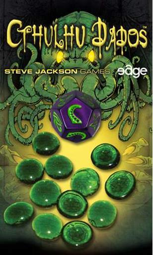CTHULHU DADOS: DADO PURPURA, TINTA VERDE CTHULHU DADOS: DADO PURPURA, TINTA VERDE