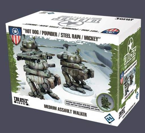 DUST TACTICS ALIADOS: MEDIUM ASSAULT WALKER