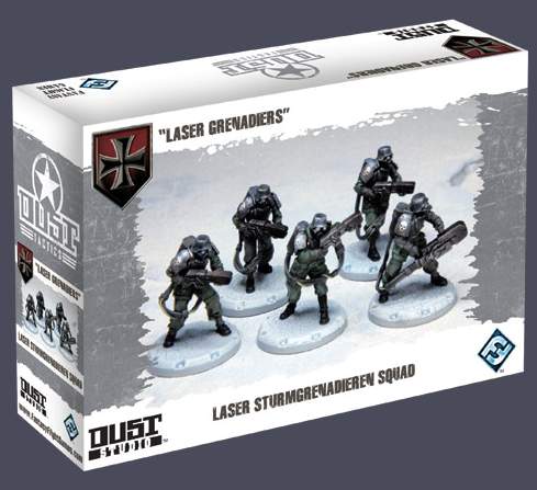 DUST TACTICS EJE: LASER GRENADIERS