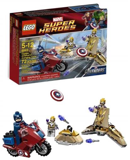 LEGO SUPER HEROES MARVEL - MOTO DEL CAPITAN AMERICA LEGO SUPER HEROES MARVEL - MOTO DEL CAPITAN AMERICA