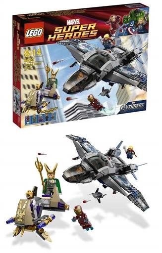 LEGO SUPER HEROES MARVEL - COMBATE AEREO EN EL QUINJET LEGO SUPER HEROES MARVEL - COMBATE AEREO EN EL QUINJET