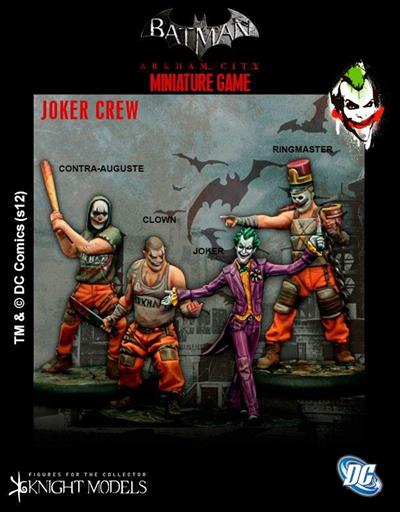 BATMAN MINIATURE GAME: JOKER CREW BATMAN MINIATURE GAME: JOKER CREW