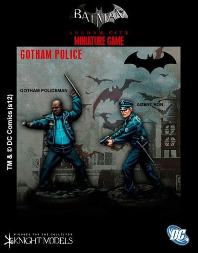 BATMAN MINIATURE GAME: GOTHAM POLICE SET BATMAN MINIATURE GAME: GOTHAM POLICE SET