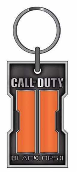 CALL OF DUTY BLACK OPS II LLAVERO METALICO ORANGE LOGO CALL OF DUTY BLACK OPS II LLAVERO METALICO ORANGE LOGO