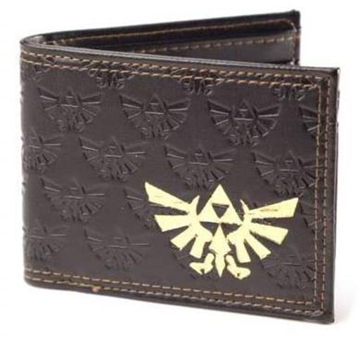 THE LEGEND OF ZELDA MONEDERO GOLD FOIL LOGO THE LEGEND OF ZELDA MONEDERO GOLD FOIL LOGO