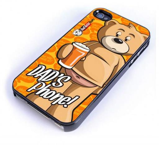 BAD TASTE BEARS FUNDA PARA IPHONE 4 DAD'S PHONE