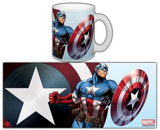 LOS VENGADORES TAZA CAPITAN AMERICA LOS VENGADORES TAZA CAPITAN AMERICA