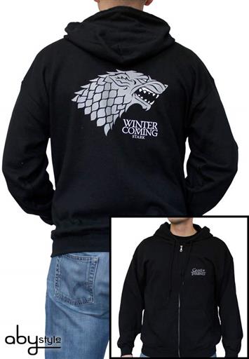JUEGO DE TRONOS SUDADERA CON CAPUCHA WINTER IS COMING M JUEGO DE TRONOS SUDADERA CON CAPUCHA WINTER IS COMING M