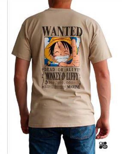 ONE PIECE CAMISETA CHICO WANTED LUFFY XXL ONE PIECE CAMISETA CHICO WANTED LUFFY XXL