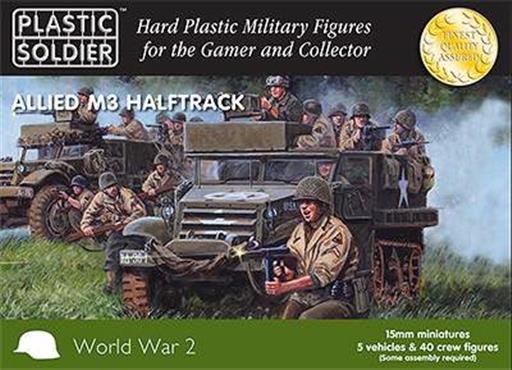 PLASTIC SOLDIER: ALLIED M3 HALFTRACK PLASTIC SOLDIER: ALLIED M3 HALFTRACK