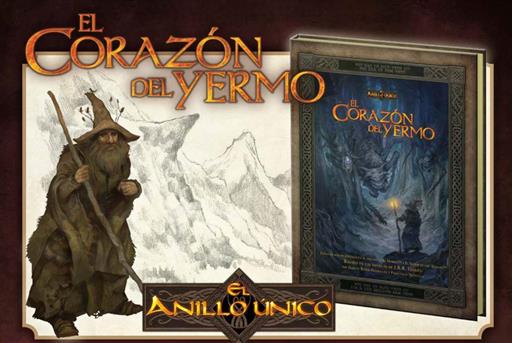 EL ANILLO UNICO JDR EL CORAZON DEL YERMO