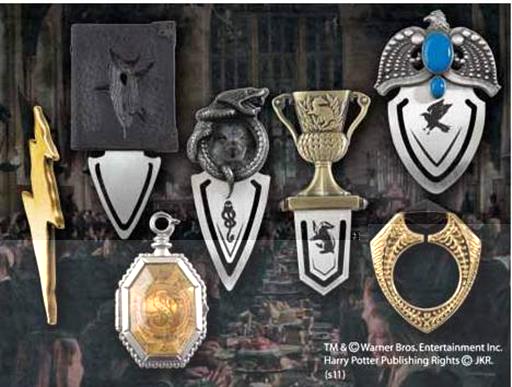HARRY POTTER SET 7 PUNTOS DE LIBRO THE HORCRUX COLLECTION HARRY POTTER SET 7 PUNTOS DE LIBRO THE HORCRUX COLLECTION