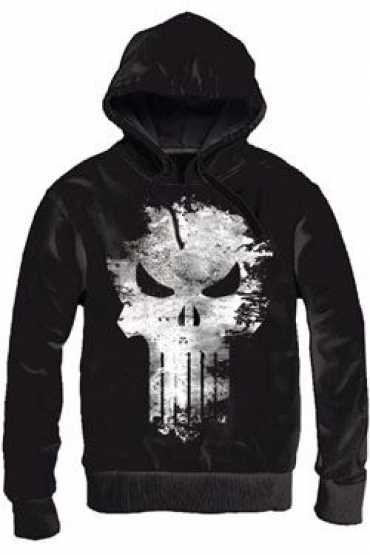 PUNISHER SUDADERA CAPUCHA GUNSHOT SKULL T-S PUNISHER SUDADERA CAPUCHA GUNSHOT SKULL T-S