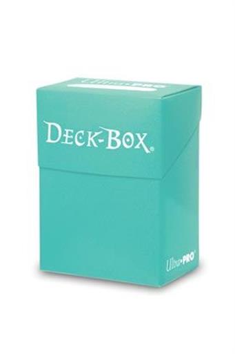DECK BOX ULTRA PRO SOLID AQUA (AGUA) DECK BOX ULTRA PRO SOLID AQUA (AGUA)