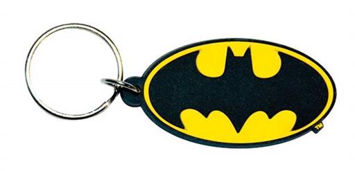 BATMAN LLAVERO CAUCHO LOGO 6CM BATMAN LLAVERO CAUCHO LOGO 6CM