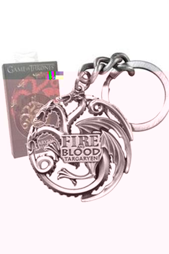 JUEGO DE TRONOS LLAVERO METALICO TARGARYEN SIGIL GUNMETAL JUEGO DE TRONOS LLAVERO METALICO TARGARYEN SIGIL GUNMETAL