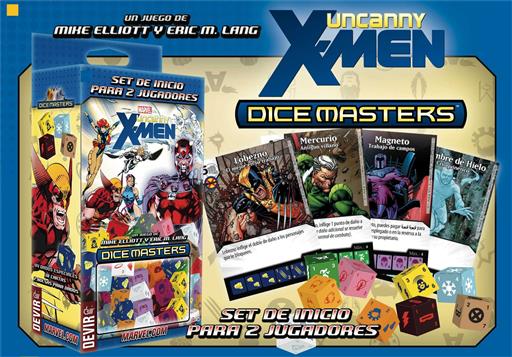DICE MASTERS UNCANNY X-MEN STARTER (CASTELLANO) DICE MASTERS UNCANNY X-MEN STARTER (CASTELLANO)