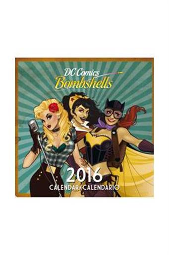 CALENDARIO 2016 UNIVERSO DC BOMBSHELLS