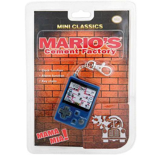 NINTENDO PORTA LLAVERO ELECTRONICO JUEGO CEMENT FACTORY