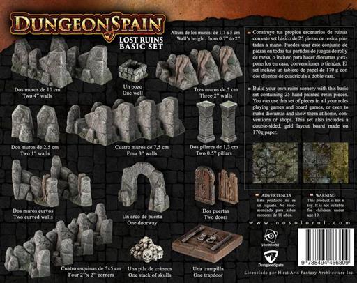 DUNGEON SPAIN: LOST RUINS BASIC SET