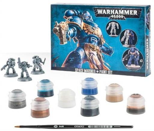 SPACE MARINE + PAINT SET SPACE MARINE + PAINT SET