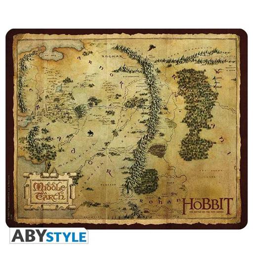 EL HOBBIT ALFOMBRILLA RATON MAPA TIERRA MEDIA EL HOBBIT ALFOMBRILLA RATON MAPA TIERRA MEDIA
