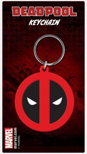 DEADPOOL LLAVERO CAUCHO SYMBOL 6CM DEADPOOL LLAVERO CAUCHO SYMBOL 6CM